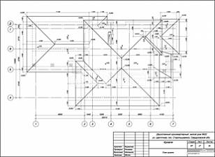 План кровли