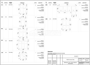 Ведомость окон и оконно-дверных конструкций
