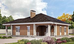 Проекты одноэтажных домов